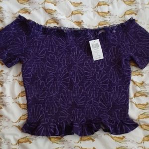 Ariel Smocked Shell Top